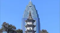 【4K航拍】温州巽山塔&世贸中心