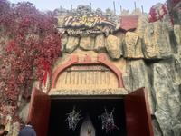 2024济南方特东方神画万圣节室内恐怖过山车《惊魂之旅》全程