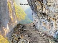 毕节白石岩｜悬崖上的挂壁天渠，如今已鲜有人走