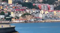 初秋的青岛美的像童话世界，沙子口一点也不输国外