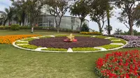 广州云台花园花钟12点报时