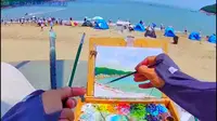 画说宁波系列之象山松兰山海滨浴场