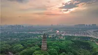 【航拍】“先见虎丘塔，后见苏州城。”
