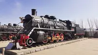 中国抚顺煤矿博物馆上游型0628号蒸汽机车