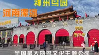 到漯河啦，去全国最大的鸟文化主题公园-神州鸟园看看有哪些不同种类的鸟，听说还有精彩的孔雀东南飞的表演呢