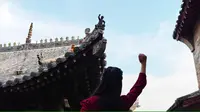 在山西金代古刹吃闭门羹后，两人分头进村找钥匙，能成功进门吗|山西晋城陵川龙岩寺