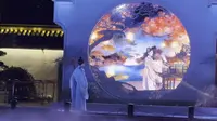 南通濠河夜画，全国首个游船沉浸式实体演艺