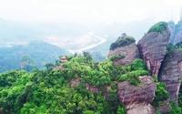 航拍_邵阳市5A级景点—新宁崀山