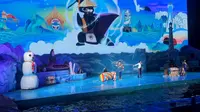 大连圣亚海洋世界海豹海狮表演