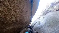 自古华山一条路:爬华山千尺幢与百尺峡