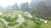 广西崇左明仕田园，对比阳朔十里画廊另有一番风味。