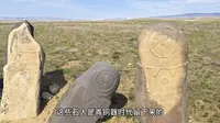 新疆阿勒泰市草原石人