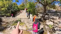 坡峰岭徒步周末千万别来