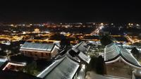 夜游貂蝉故居忻州，发现了这座夜景漂亮的古城