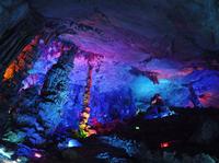 第一视角沉浸式游览桂林芦笛岩，临近闭园无其他游客