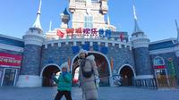 鹤城公园游乐场！碰碰车大战1小时！