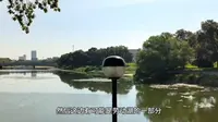 齐齐哈尔嫩江公园，江边步道环境优美