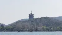 杭州西湖 小瀛洲岛 游船上岛全记录