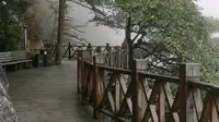 武功山看云海，星空玻璃栈道没买景区门票不让过，难搞哦