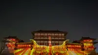 洛阳应天门灯光秀10min完整版