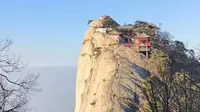 华山西峰全方位无死角实拍