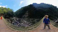 游谷城班河大峡谷(全景)