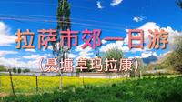 拉萨市郊一日游之聂塘卓玛拉康vlog