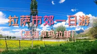拉萨市郊一日游之聂塘卓玛拉康vlog