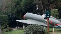 在武汉市解放公园内 有座苏联空军烈士纪念碑（中）