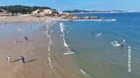 许银焕：平潭坛南湾白金沙滩 碧海银滩浪漫海岸
