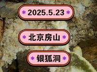 2025.5.23北京房山《银狐洞》发育在4亿多年前的奥陶纪石灰岩中！