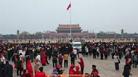 天安门广场 升旗仪式  2026年3月23日6：12