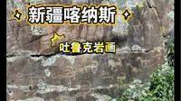 新疆喀纳斯湖~湖畔徒步去看冰川遗迹和吐鲁克岩画