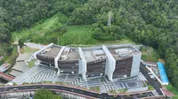 航拍-恩平市新博物馆、图书馆