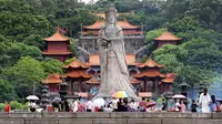 南沙天后宫：广州祈求姻缘最灵验的寺庙，众多“剩斗士”排队打卡