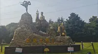 古淮河文化生态景区，可惜了，荒废了，庸腐了