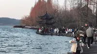 西湖双投桥