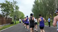 第一视角完赛记录 2025沈阳·康平卧龙湖马拉松（半程）
