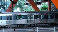這地方看地鐵最近了（東水門長江大橋）
