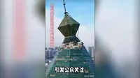 宁夏银川地震致承天寺塔受损