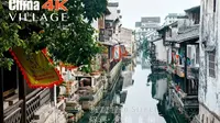 4K 浙江绍兴 历史文化街区 仓桥直街 中国历史文化名镇 江南风光街景漫步【浙江美景系列】