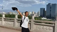 第一次来乌鲁木齐，先到红山公园，可以俯瞰整个市区！