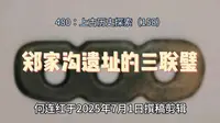 480：上古历史探索（158）郑家沟遗址的三联璧