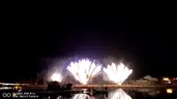 徐州窑湾古镇烟火晚会