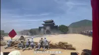 不知道的还以为真打仗了#临沂沂蒙红色影视基地