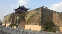 苏州大学对面 苏州城墙博物馆相门古城墙遗址一网打尽