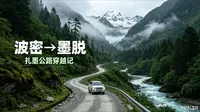 [4K 30 FPS HDR]纯电 特斯拉 波密到墨脱 扎墨公路 （G559‑扎木至墨脱段）