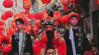 淄博周村古商城财神出游民俗活动展演