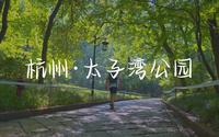 【4K】杭州·太子湾公园 | Vlog | 风景 | 工作日旅行