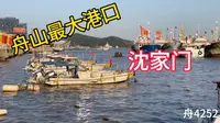 中国最大鱼港，沈家门！密密麻麻的船停满码头